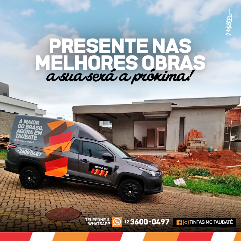 Promoção na Tintas MC em Taubaté
